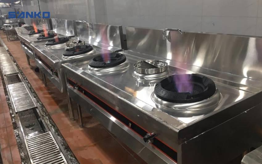 Bếp ga công nghiệp cho nhà hàng