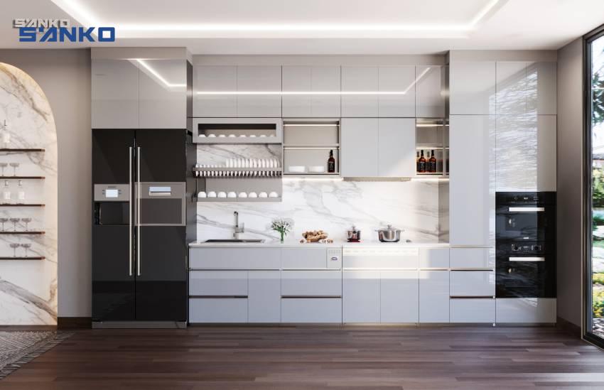 Giải pháp xử lý góc chết tủ bếp đơn giản: Tận dụng hiệu quả không gian