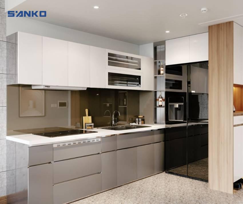 Gợi ý các kiểu nhà bếp đơn giản cho căn nhà thêm xinh