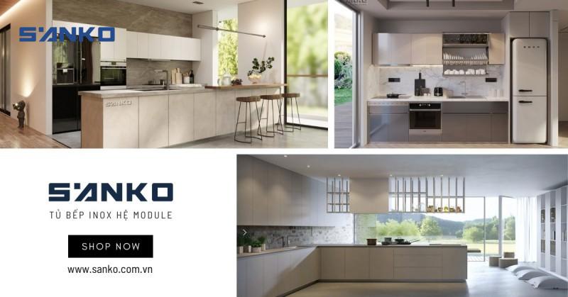 Thiết kế bếp hợp phong thủy cho tuổi Tân Sửu cùng Sanko