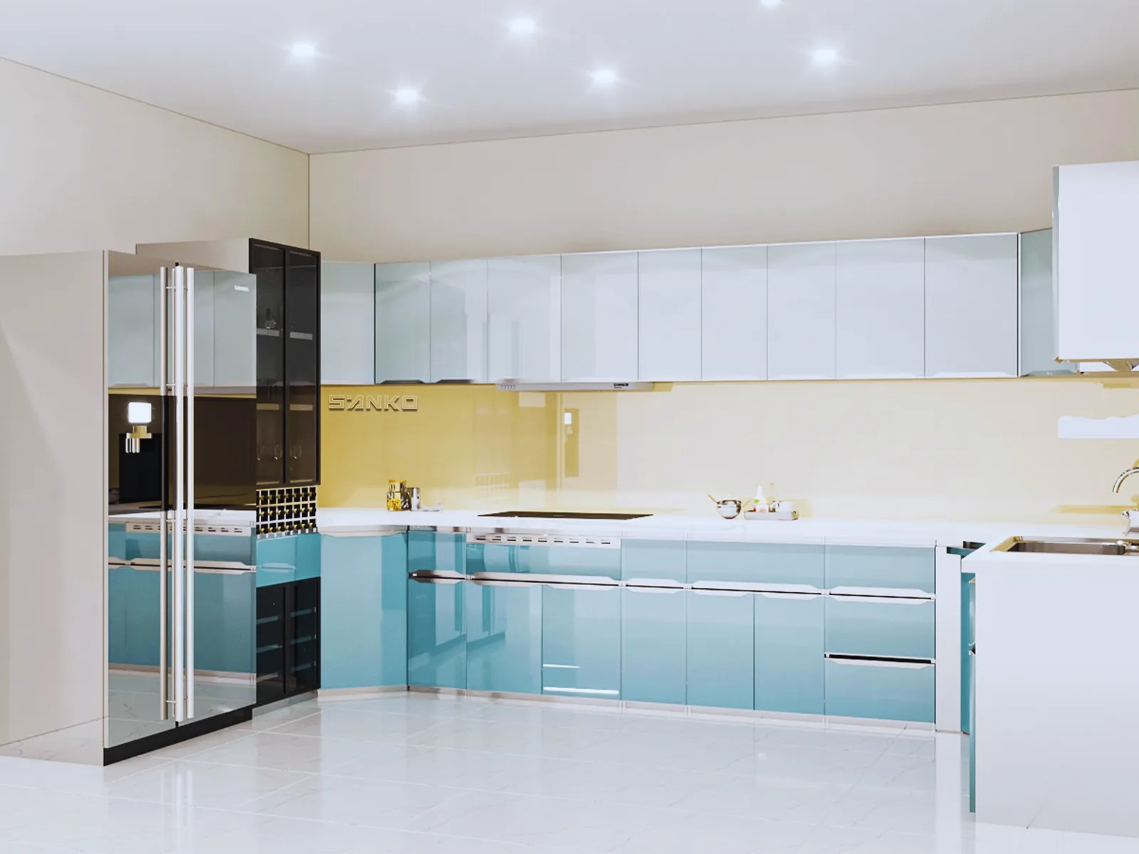 Làm tủ bếp inox ở đâu