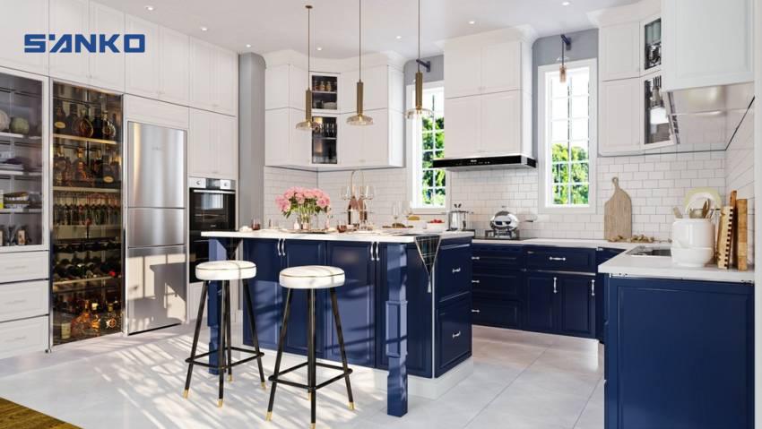 Liệu có nên làm tủ bếp kịch trần không? Ưu và nhược điểm