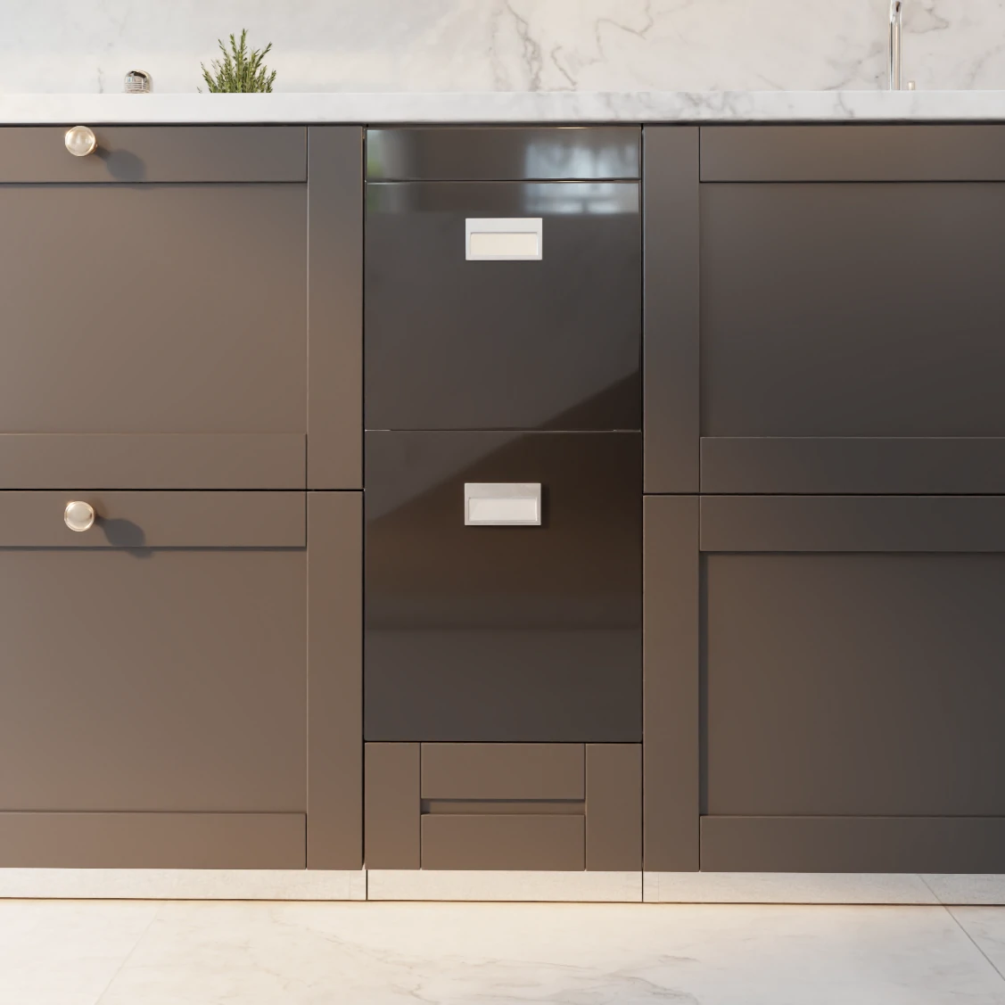 P301TG – Tủ gạo 2 ngăn