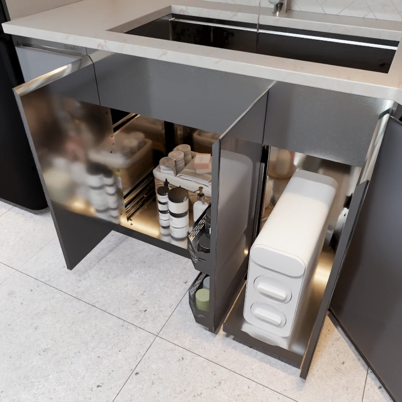 C900WP – Tủ lắp đặt chậu rửa kết hợp máy lọc nước