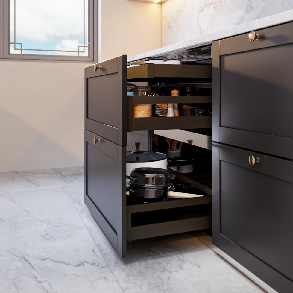 P751CD – Tủ chén dĩa 2 tầng