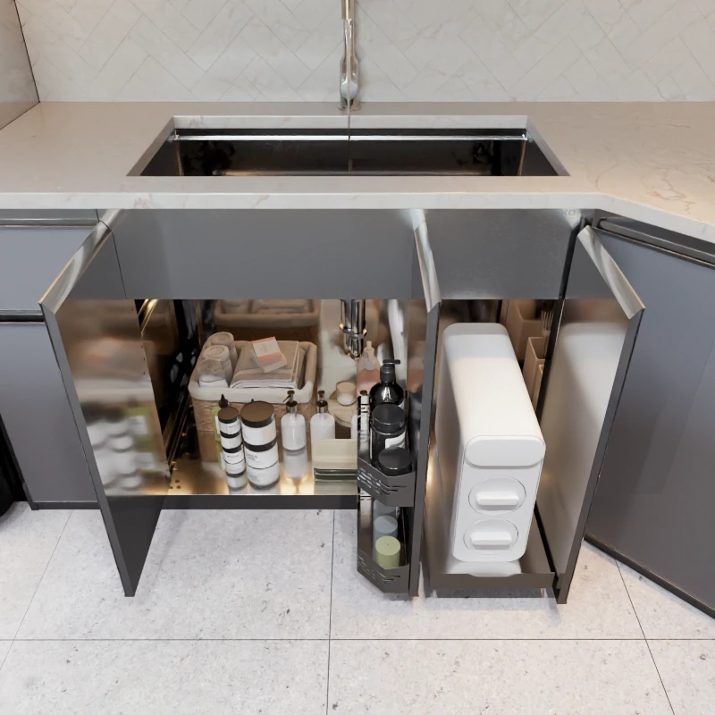 C900WP – Tủ lắp đặt chậu rửa kết hợp máy lọc nước