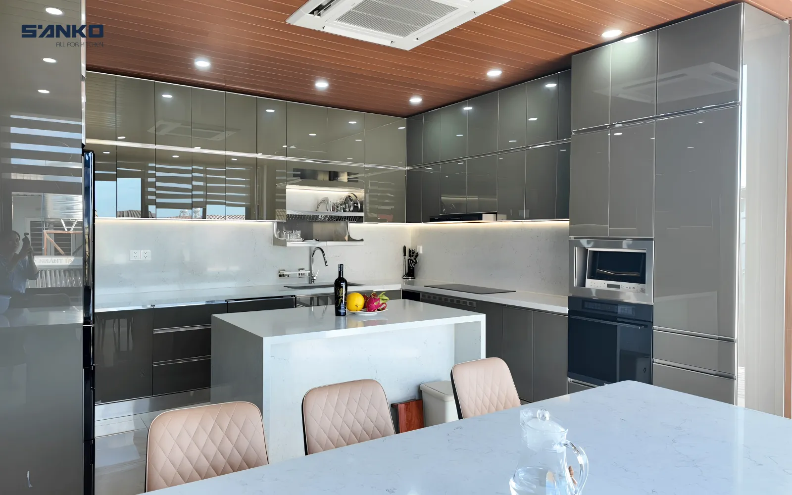 nhà máy thi công tủ bếp uy tín đà nẵng