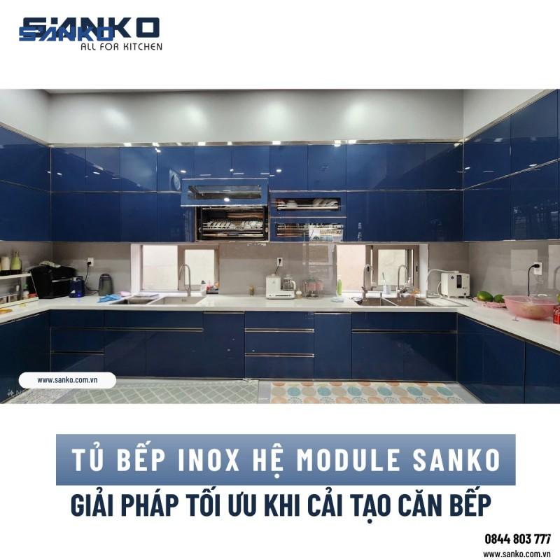 Giải pháp thay thế tối ưu từ tủ bếp inox Sanko