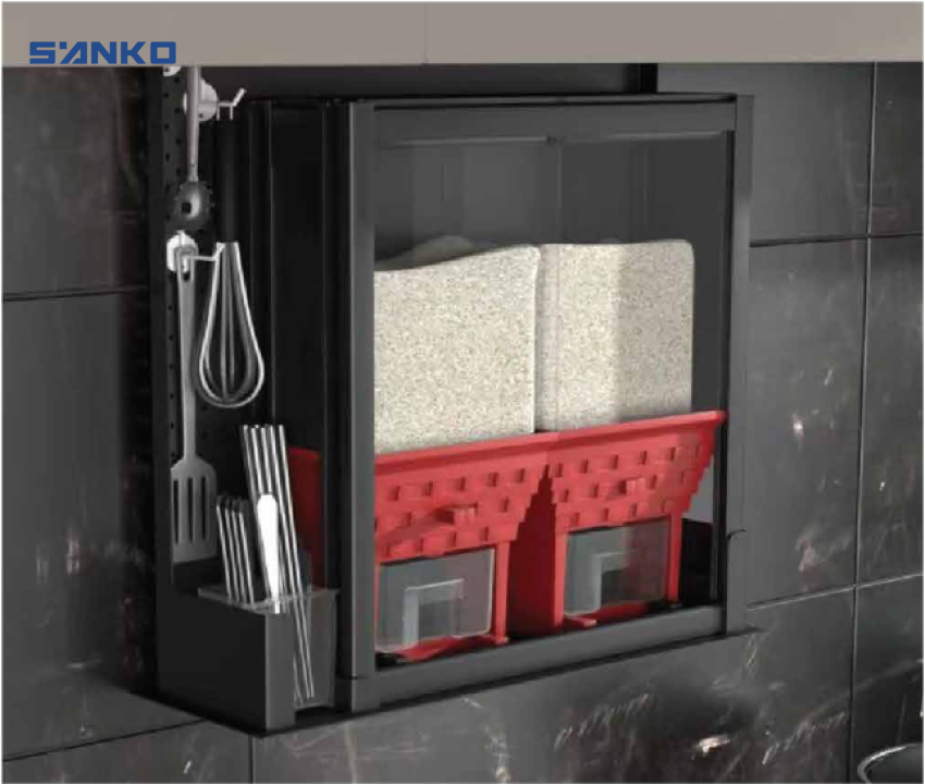 phụ kiện tủ bếp gồm những gì