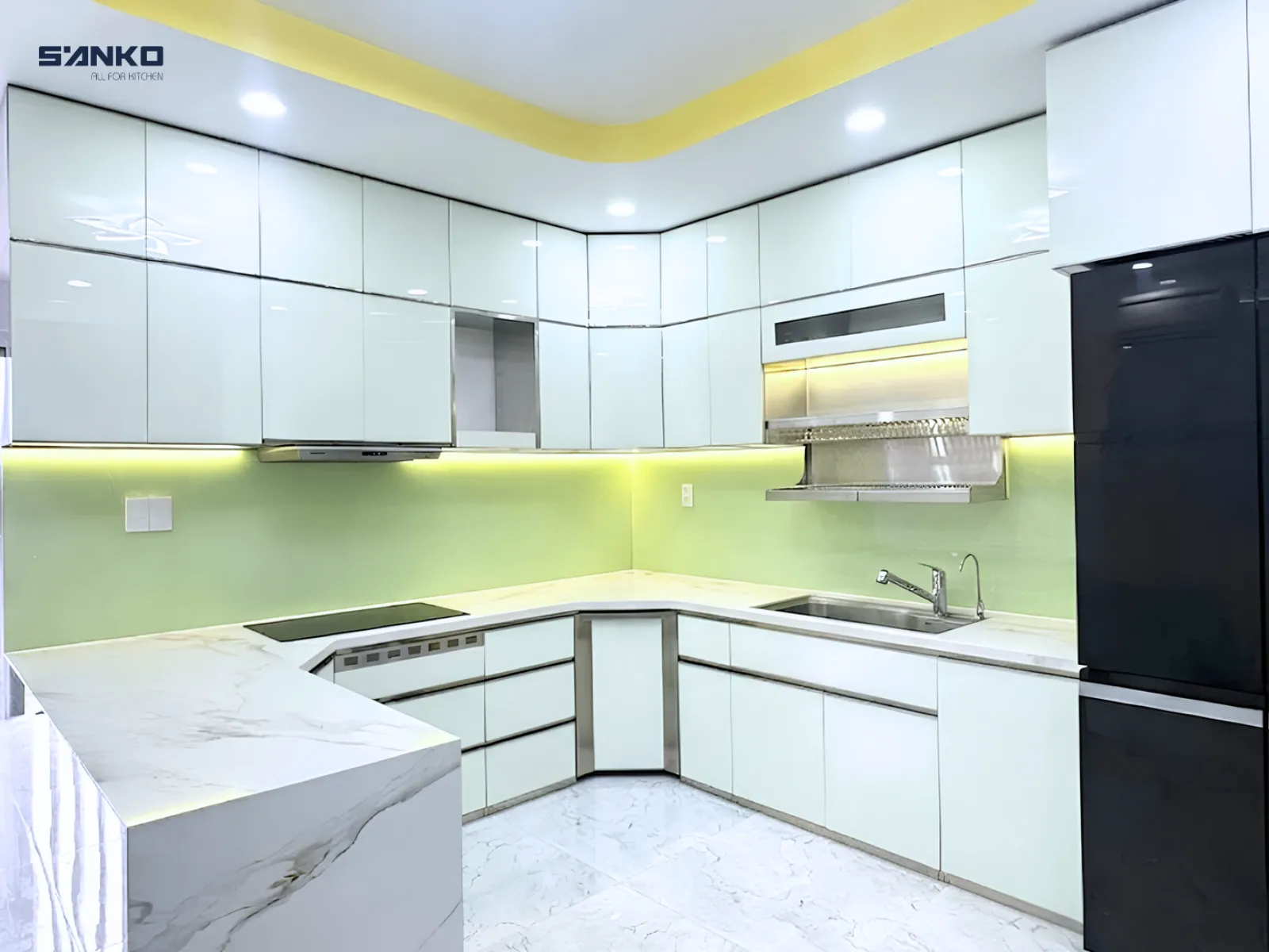 thi công tủ bếp tại Phú Yên