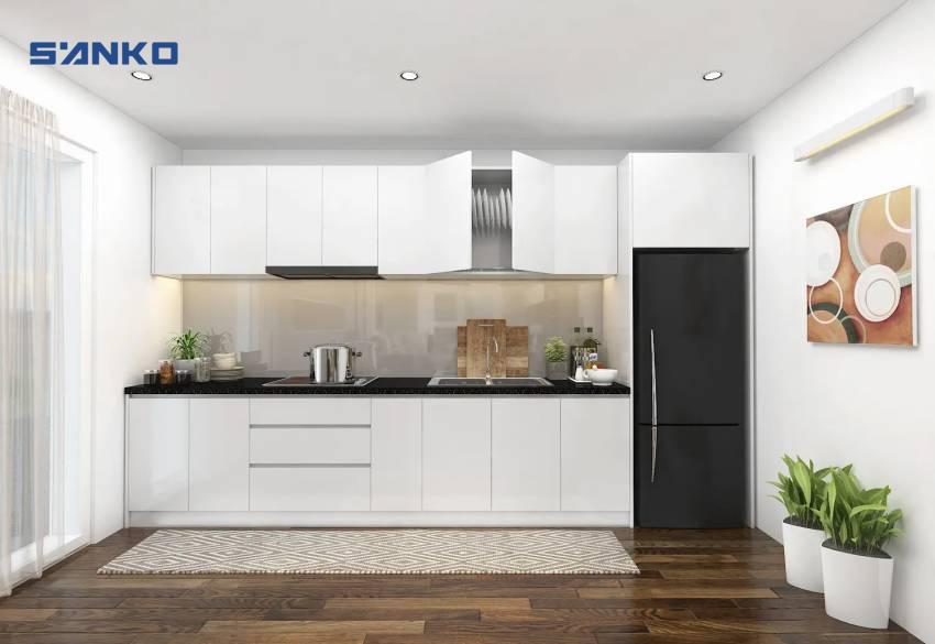 Top những mẫu tủ bếp đẹp cho nhà ống Top những mẫu tủ bếp đẹp cho nhà ống