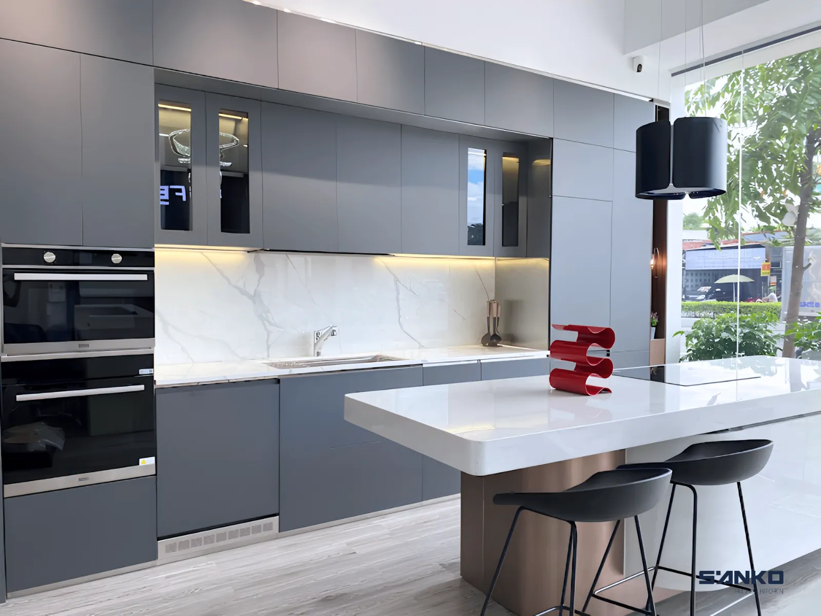 Tủ bếp inox Bình Dương