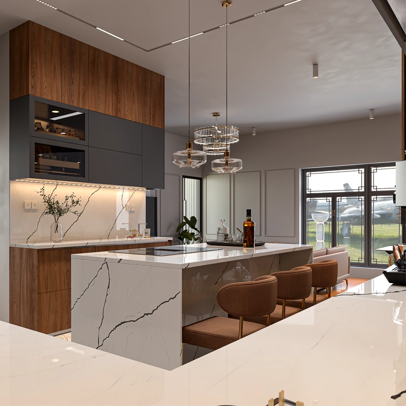 Tủ bếp phong cách Scandinavian