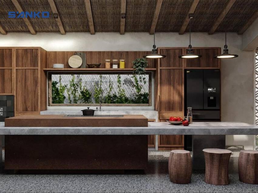 Vì sao bạn không nên bỏ qua kiểu thiết kế nhà bếp tân cổ điển?