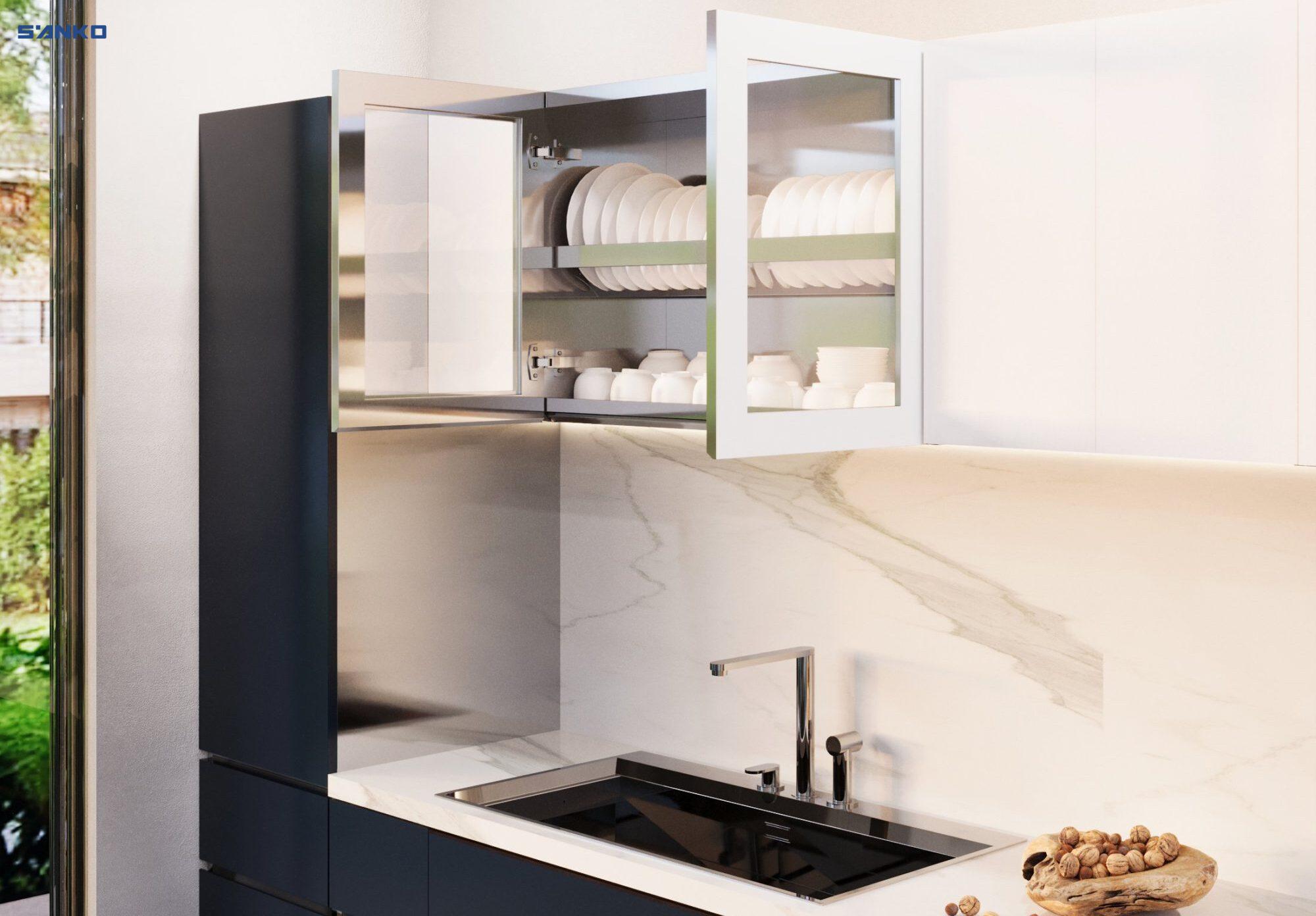 Mẫu Tủ Bếp Hiện đại